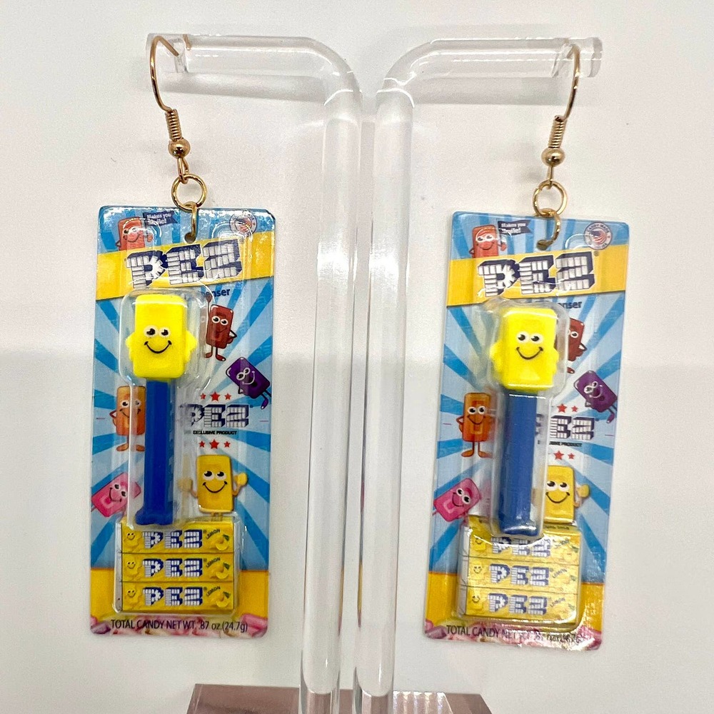Pez Earrings - Candy Earrings - Mini Brands Earrings - Retro Toy Earrings